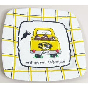 University of Missouri Tigers 10.5" Magnolia Lane Square Tray Truck Plate EUC